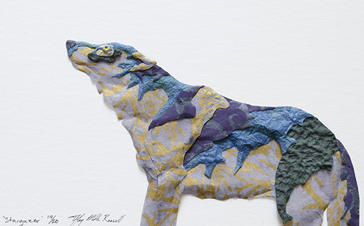 Tiffany Miller Russell - Stargazer - Cut Paper Sculpture